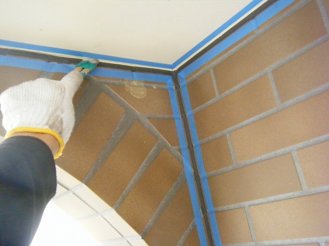 プライマー処理の様子